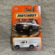Matchbox 95 Nissan Hardbody D21 White