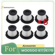 6 PCS HEPA Filter for  K17/K17G Sweeper Accessories Cleaner Parts Replacement