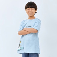M231 Kids Blue Short Graphic T-shirt 2717A