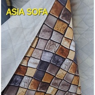 Croush Fabric - Sofa Fabric - Sofa Upholstery Cushion Cover - Checkered Pattern - Square