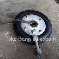 7 inch Cart Wheels 300kg Gletrek Wheels Dead Tires