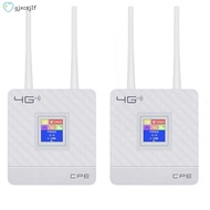 2X CPE903 Lte Home 3G 4G 2 External Antennas Wifi Modem CPE Wireless Router with RJ45 Port and Sim Card Slot EU Plug