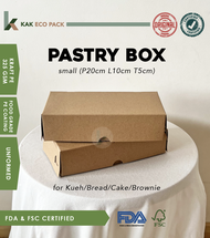 Cake Box / Pastry Box / Brownie / Bread Packaging / Kueh (S)