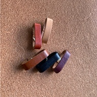 Watch strap leather keeper/loop ( 2 pieces or 1 pair )