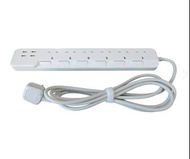 OMNI 6位13A連4位USB (4.2A)獨立開關安全拖板 10呎線