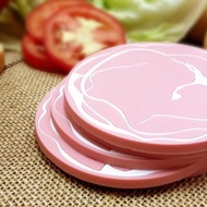 一起來吃早餐吧! 火腿造型杯墊