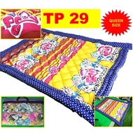 TOTO PATCHWORK KEKABU ASLI TILAM COTTON SIZE QUEEN [ TEBAL ]