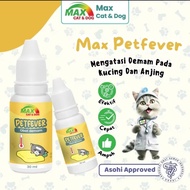 Obat Demam Kucing Anjing MAX PETFEVER Menurunkan Panas B4-6