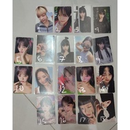 [ON HAND] OFFICAL LE SSERAFIM Eunchae Photocard POB
