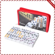 [leipupa] Double Six Dominoes Game Table Game Educational Toy Activity Fun 28 Pieces Double Six Domi
