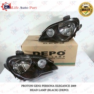 DEPO HEAD LAMP PROTON GEN2 PERSONA ELEGANCE 2009 (BLACK)