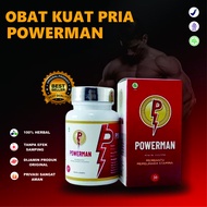 TERLARIS! POWERMAN OBAT KUAT TRADISIONAL OBAT HERBAL ORIGINNAL BPOM TANPA EFEK SAMPING