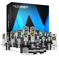 NOVSIGHT A500-T11 100W 20000LM LED Car Headlight for Car H4 H1 H3 H7 H11 H13 9005 9006 9007 Led Bulb