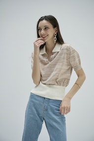 maison KEEPS | Zuri Knitted Polo | เสื้อโปโลไหมพรม