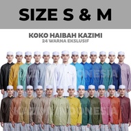 HITAM HIJAU MERAH PUTIH [Size S And M] Koko KAZIMI White Natural Ivori Ash Paris Slate Aquamarine Electric Blue Indigo Navy Prussian Cofenoir Brown Tan Saddle Tawny Dark Khaki Goldenrod Army Green Hanter Jade Olive Pale Black Lilak Maroon