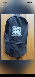 CDG Black Back Pack 經典款後背包