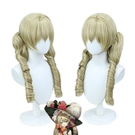 Return to the Future 1999 Sophie cos Wig Double Ponytail Roman Roll High Temperature Silk cosplay