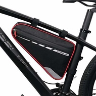 Bike Frame Bag， Waterproof Bicycle Bag Cycling Front Top Tube Pouch Pannier Bike Triangle Bag Front
