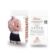 (Box 2 Pieces) Cricket&Co Men's Boxer Cotton Supreme Shorts 3 Colors Available
