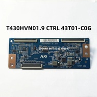 1Pc Papan T430HVN01. 9 Ctrl T-CON 43T01-C0A 43T01-COA Papan Pengawal Logik T430HVN01.9 CTRL 43T01-C0