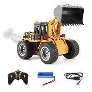 Huina | Huina 520 1/18 Rc Bulldozer Alloy Tractor Model 2.4G RC Crawler Radio Controlled Cars Trucks