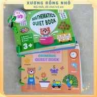 (Completed) Montessori Peel-and-stick Learning Materials 17 Topics, Math Learning Materials - 1st cl