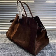 American style The Row The Tote With Row Bag 2025 New Shoulder High Sense Niche Large Capacity Compl