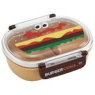Skater - 抗菌橢圓形午餐盒飯盒 BURGER CONX (QAF2BAAG_509698)