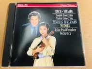 CD 聖經古典天碟:Midori /Zukermen Bach ,Vivaldi double concertos ( 罕有舊 Philips 日本JVC 初版CD )