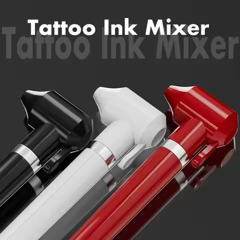 High speed electric tattoo ink mixer. Precision color mixer and mixer with mixing rod.