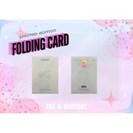 TOMORROW X TOGETHER TXT KUNDAL FOLDING PHOTO
