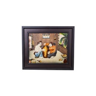 Cottage folk paintings