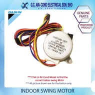 (GENUINE PARTS) DAIKIN Indoor Swing Motor # 1.0HP-2.5HP