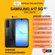 SAMSUNG A17 5G (8GB+256GB) Samsung Malaysia Set