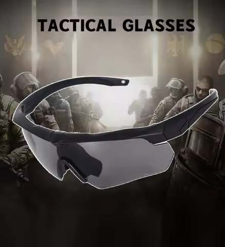 Tactical Glasses Crossbow Goggles Military Fan Outdoor Real Person CS Explosion-proof Shooting Glass