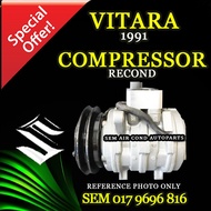 SUZUKI VITARA 1991 YEAR RECOND COMPRESSOR/ KOMPRESOR (CAR AIRCOND SYSTEM)