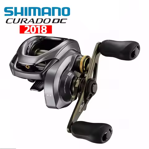 SHIMANO CURADO DC 150/200 Baitcast Reel Fishing Reel 6+1BB Drag5-5.5KG Casting Reel Seawater Wheel