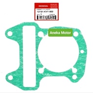 Honda Beat Cylinder Block Gasket Gasket Spacy Karbu Scoopy Karbu 100% Original Honda AHM 12191-KVY-9
