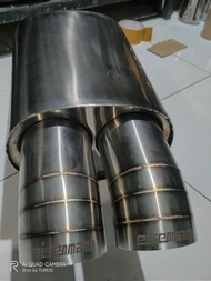 Knalpot Mobil Racing Cabang Model Bengkok Knalpot Cabang 2 Knalpot BMW knalpot mercy