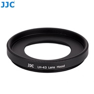 JJC LH-43 Screw-in Metal Lens Hood Replace EW-43 for Canon EF-M 22mm F2 STM Lens On Canon EOS M200 M100 M50 M10 M6 Mark II M5 M3 and more