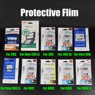 For NDSL for 2DS for 3DS for New 3DS XL LCD Screen Protector Top Bottom HD Clear Protective Film