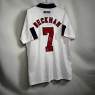 1998 Fan Gift - Retro Beckham No. 7 jersey - England iconic jersey