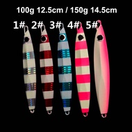 ANH 100g / 150g 12.5cm 14.5cm Vertical Jig Slow Jig Fast Jig Speed Jigging Lures