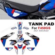 For BMW F450GS F450 F 450 GS ADV Adventure Motorcycle Tank Pad TankPad Cap Grips Gas Fuel Knee Stick