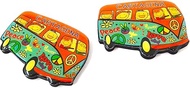 2 x Cartagena School Bus for Kids 3D Fridge Magnet Roman Theatre of Cartagena 8cm x 6cm Tower Spanis