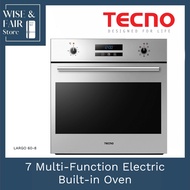 Tecno 7 Multi-Function Electric Built-in Oven - LARGO 60-8