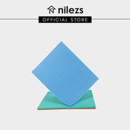 3pcs Reusable Colorful Cellulose Cloth, Multipurpose High Absorbent Sponge Cleaning Dishcloth