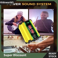 [kidsworld1.sg] 12V To 220V/110V Car Inverter 4000W Digital Power Inverter Dual USB Quick Charge