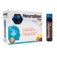 Neurobion Plus Liquid Dietary Supplement B Complex 10 Vials