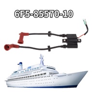 Marine Outboard Coil Assy Ignition Coil 6f5-85570-10 For Yamaha F9.9 13.5 15.20 25hp